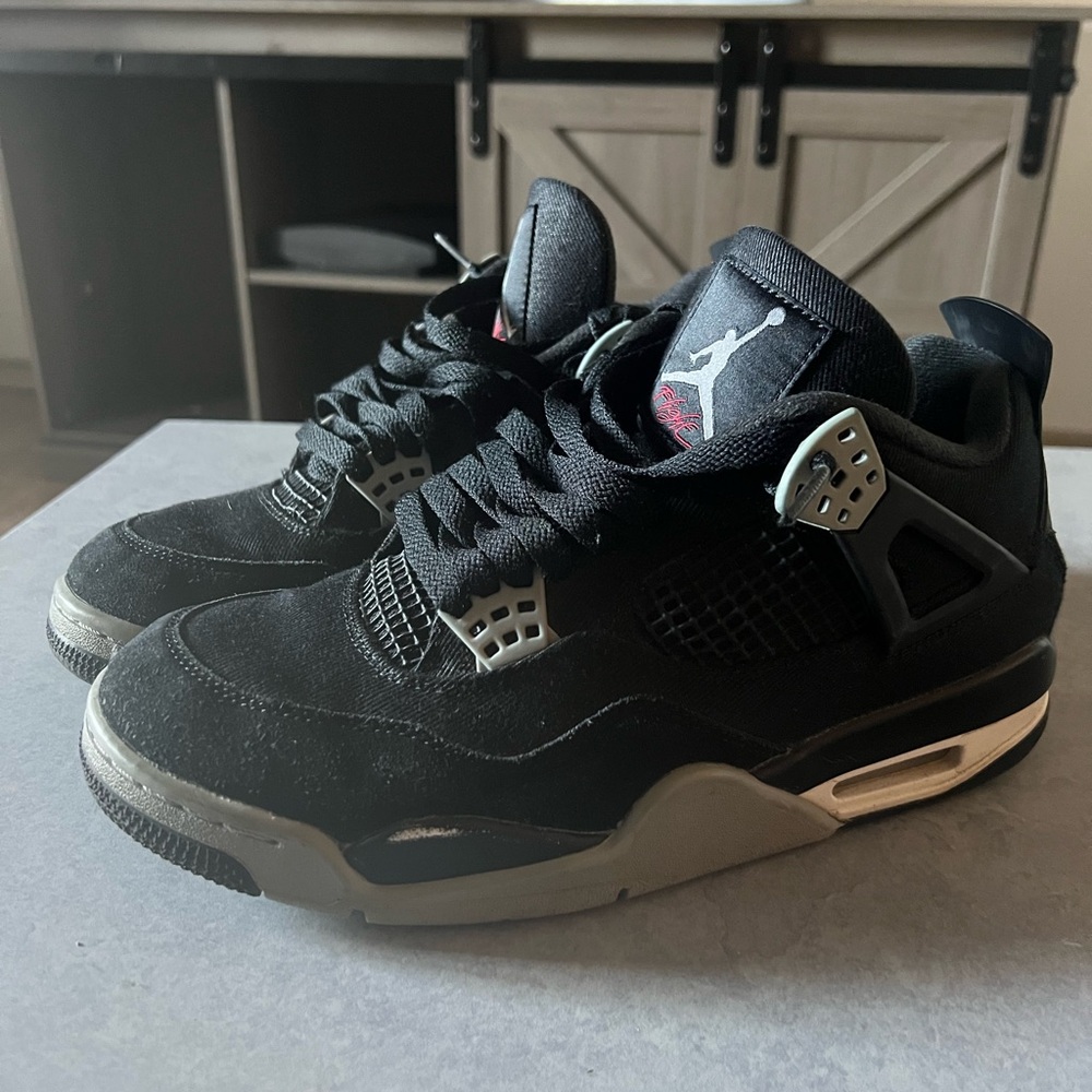 Air Jordan 4 retro SE ‘black canvas’ Men's